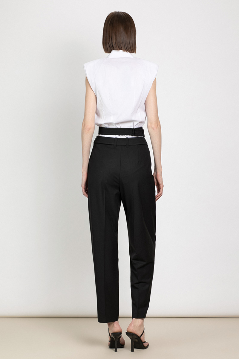 Блузка без рукавов VASSA&Co, пол женский, цвет белый