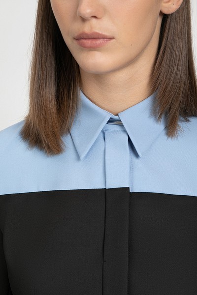 Платье VASSA&Co, пол женский, цвет голубой, фото №5