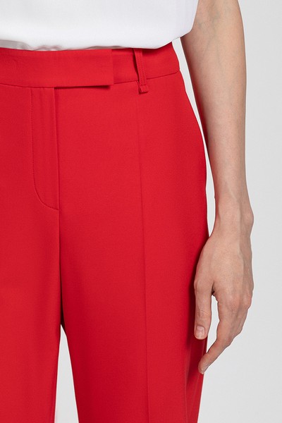 Брюки VASSA&Co, пол женский, цвет красный, фото №6