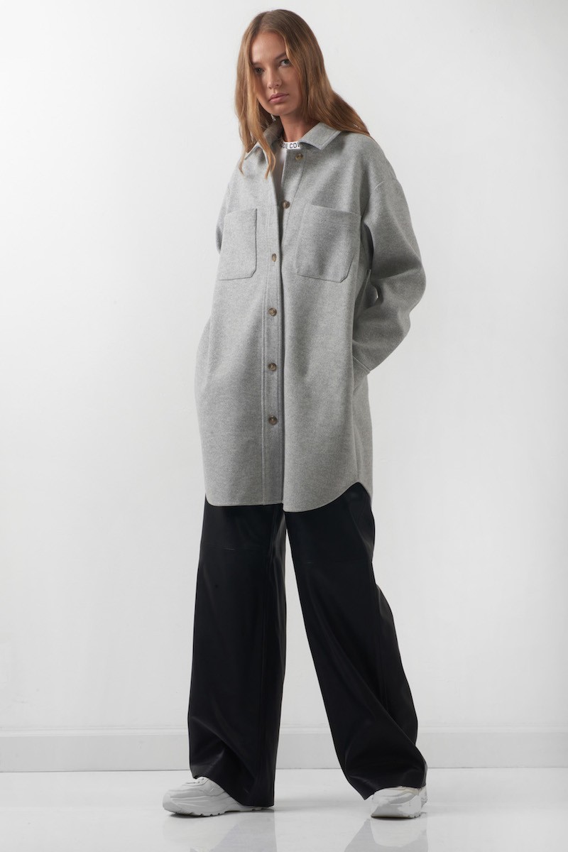 Jacket VASSA CODE, пол female, цвет Серый, фото №4