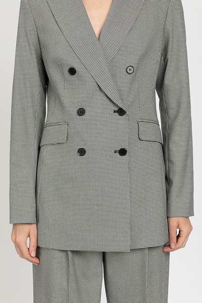 Жакет прямого кроя VASSA&Co, пол женский, цвет черный, фото №4