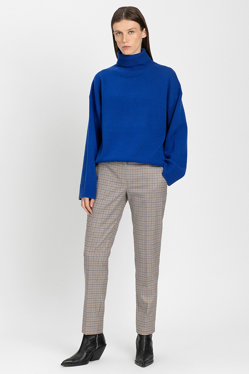 Брюки VASSA&Co, пол женский, цвет хаки