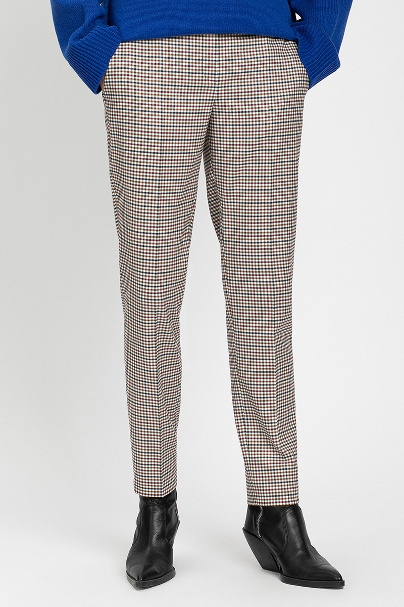 Брюки VASSA&Co, пол женский, цвет хаки