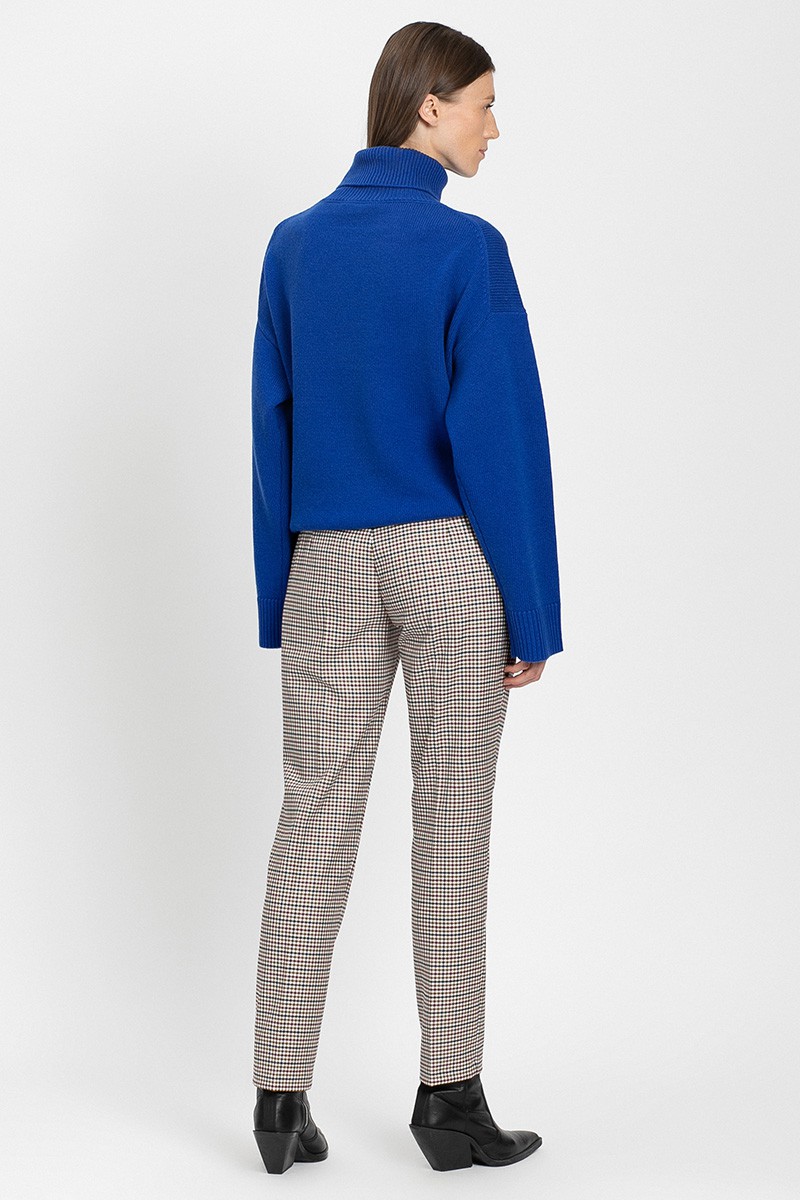 Брюки VASSA&Co, пол женский, цвет хаки, фото №5