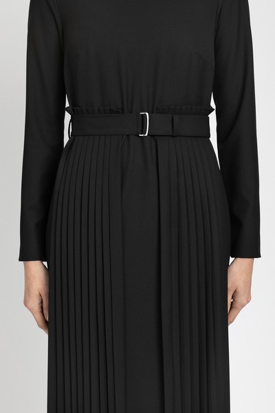 Платье VASSA&Co, пол женский, цвет черный, фото №4