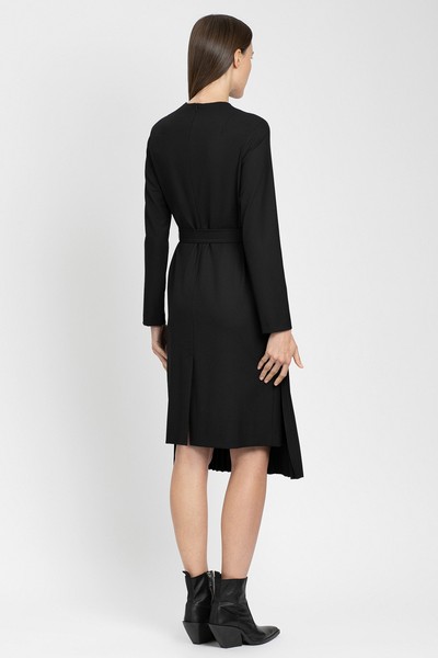 Платье VASSA&Co, пол женский, цвет черный, фото №5