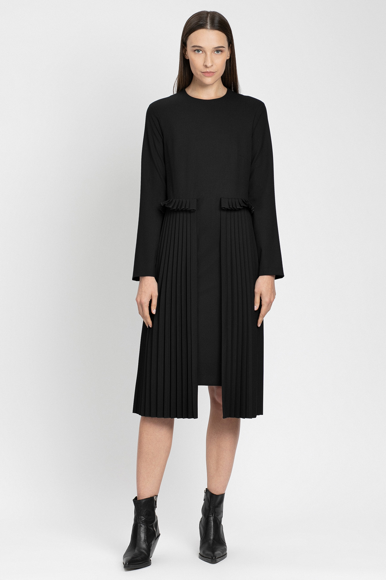 Dress VASSA&Co, пол female, цвет Black