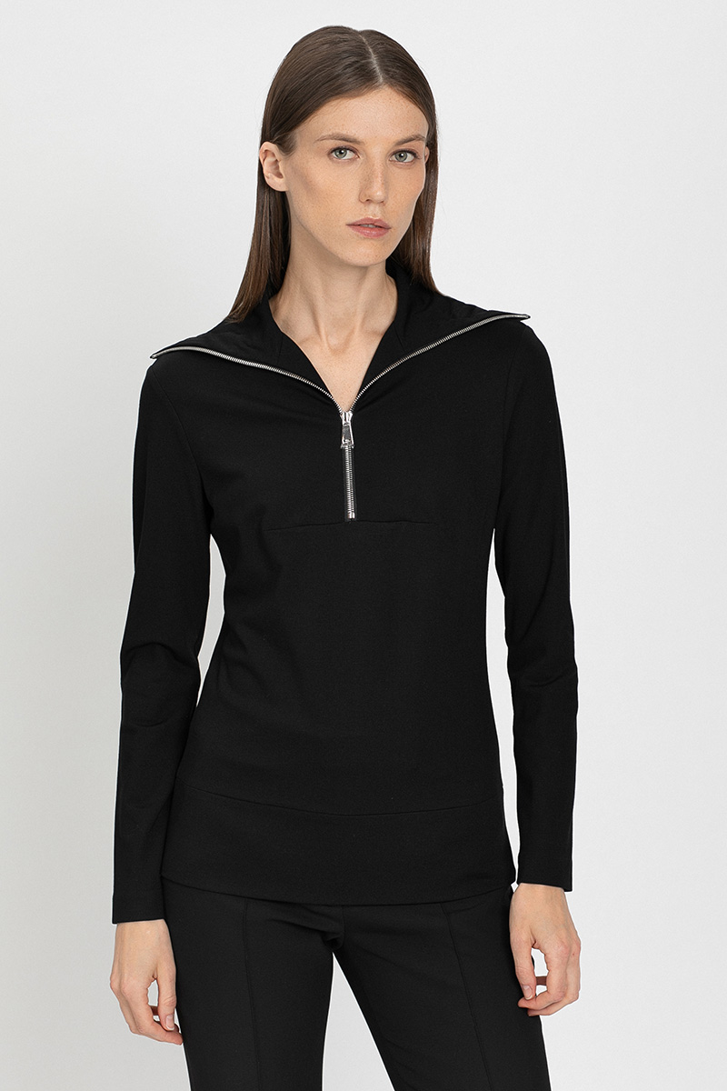 Blouse VASSA&Co, пол female, цвет Black