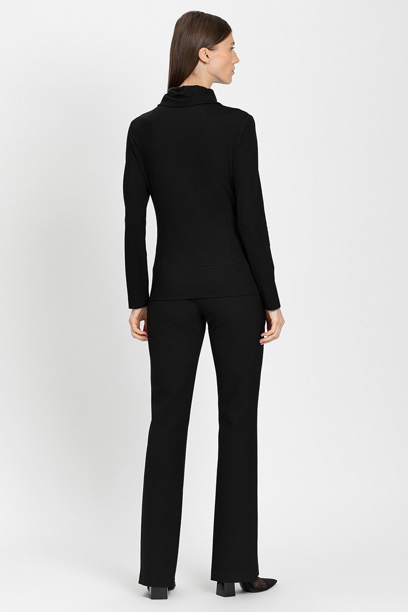 Blouse VASSA&Co, пол female, цвет Black, фото №4