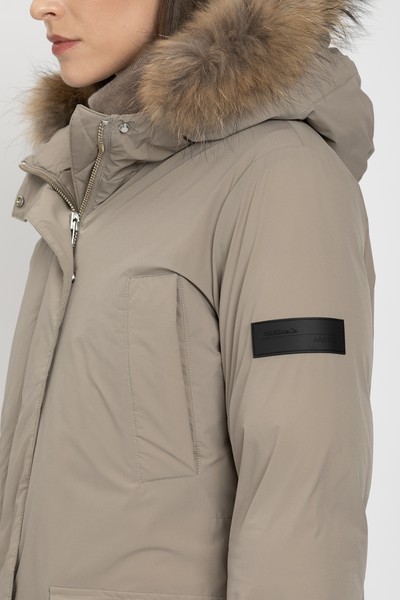 Утепленное пальто VASSA&Co, пол женский, цвет коричневый, фото №4