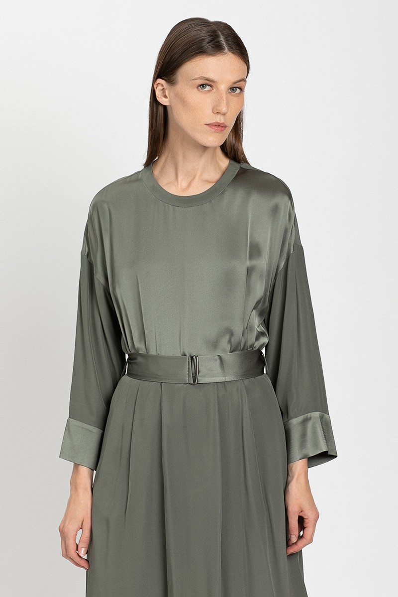 Dress VASSA&Co, пол female, цвет Green, фото №2
