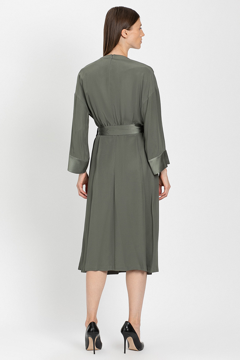 Dress VASSA&Co, пол female, цвет Green
