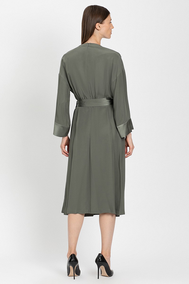 Dress VASSA&Co, пол female, цвет Green, фото №6