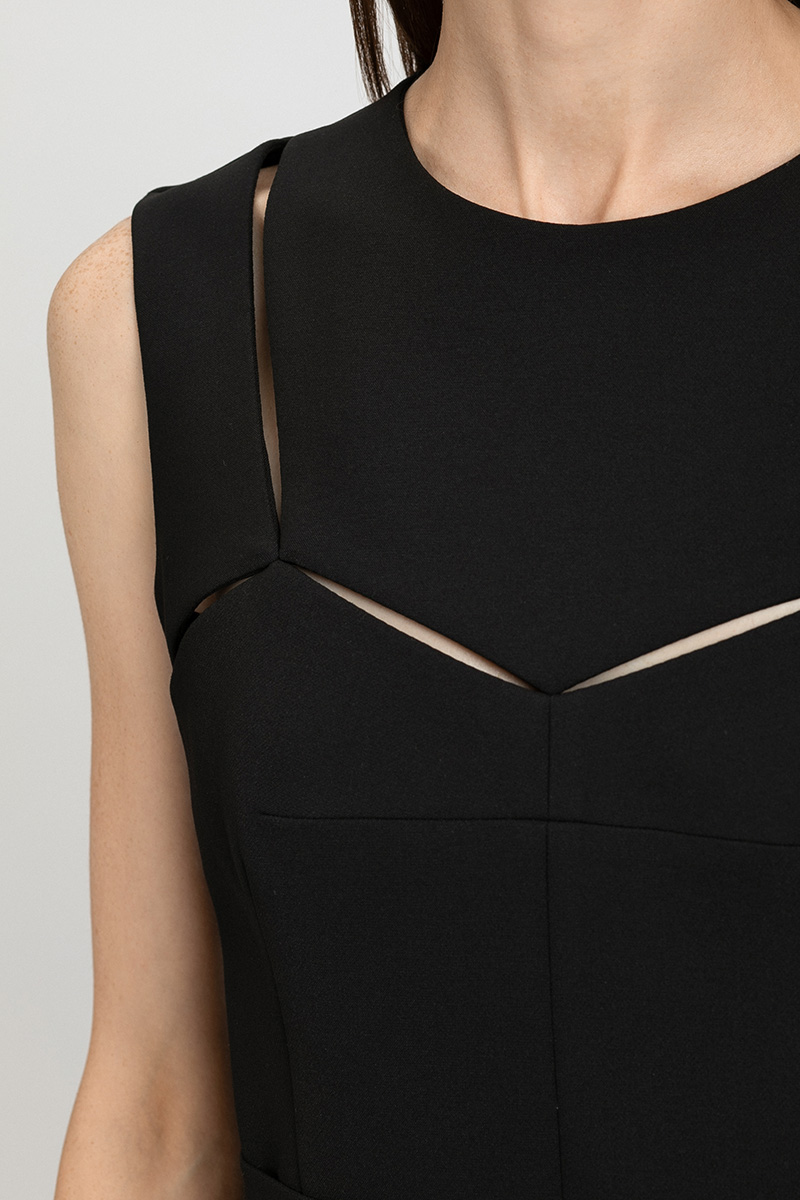 Dress VASSA&Co, пол female, цвет Black