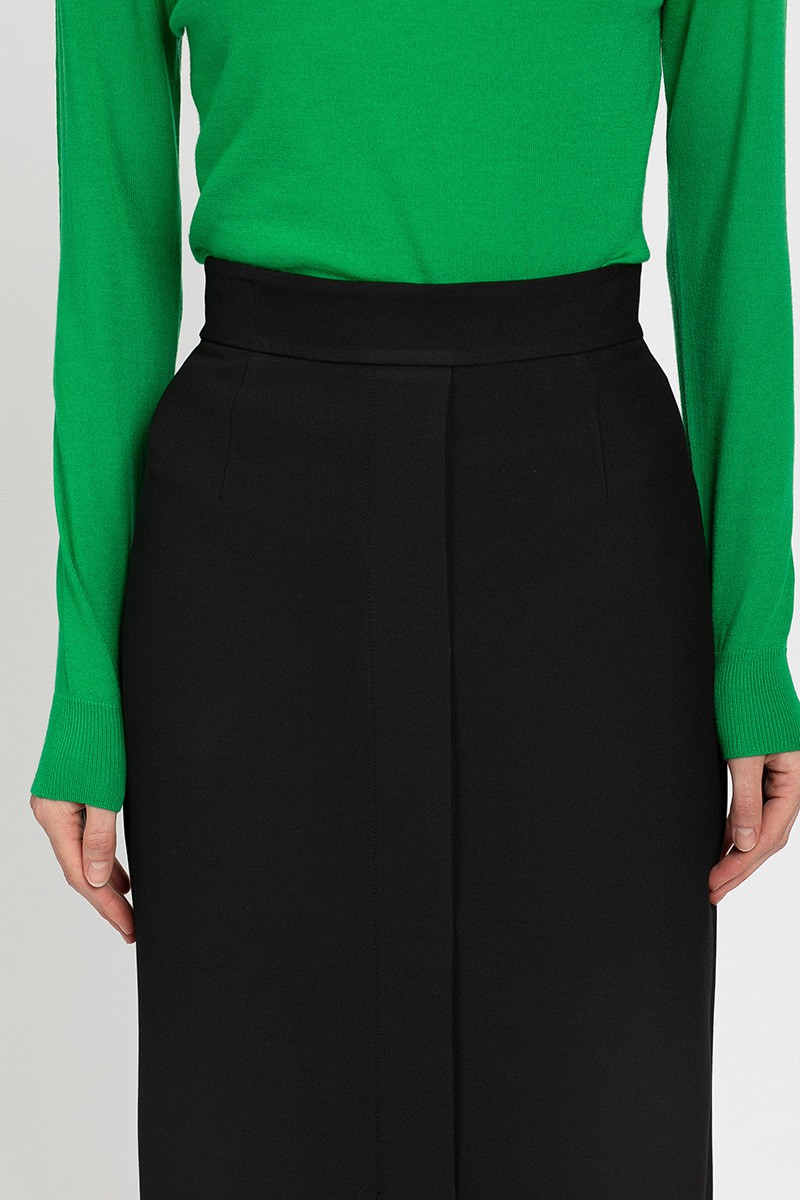 Юбка-карандаш VASSA&Co, пол женский, цвет черный, фото №3