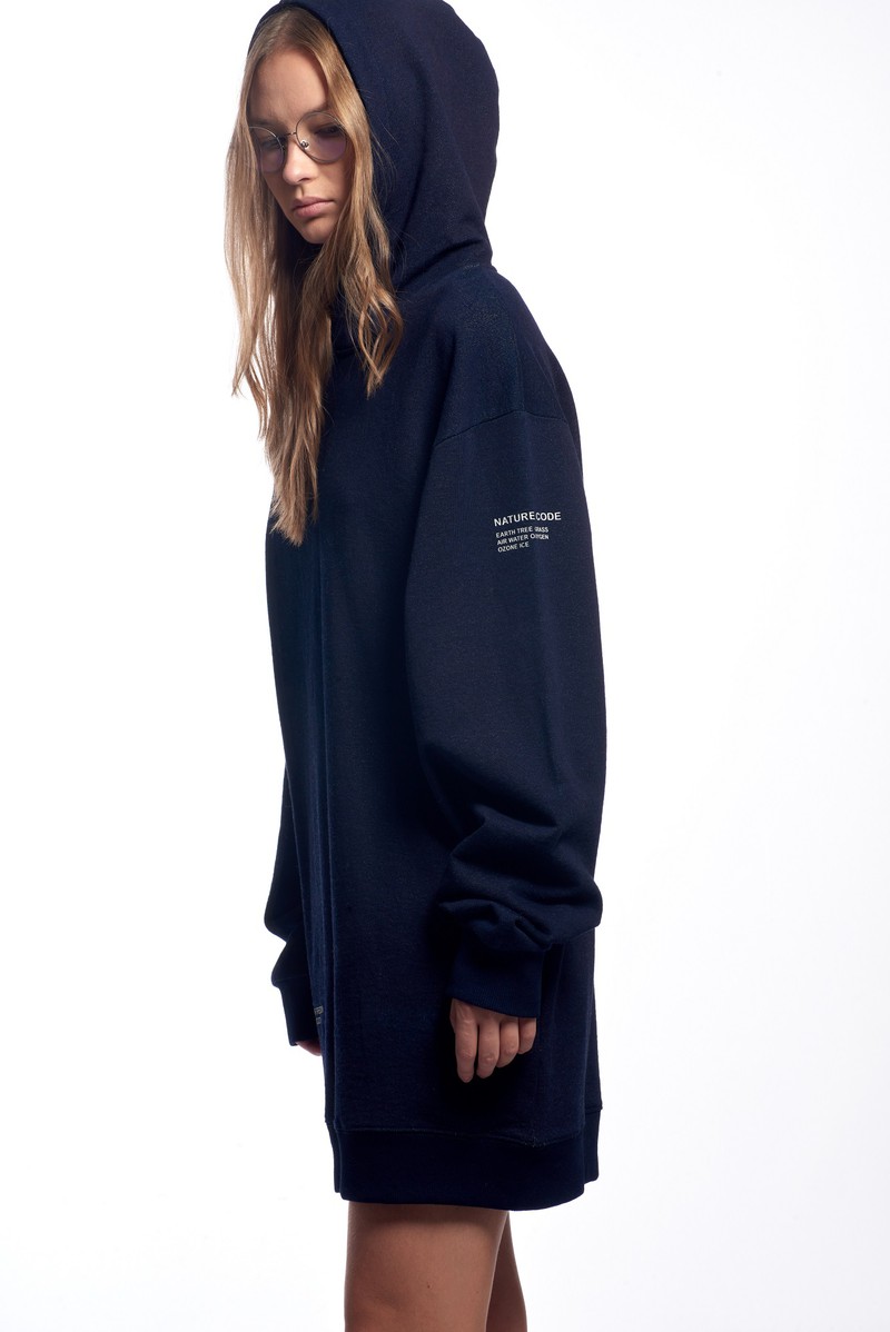 Dress VASSA CODE, пол female, цвет синий, фото №5