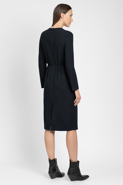 Минималистичное платье VASSA&Co, пол женский, цвет серый, фото №4