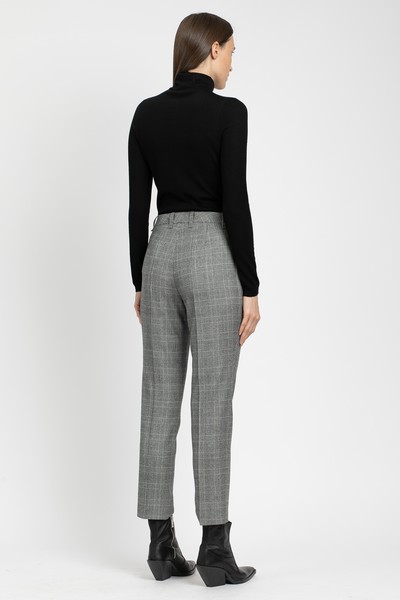 Брюки VASSA&Co, пол женский, цвет серый, фото №5