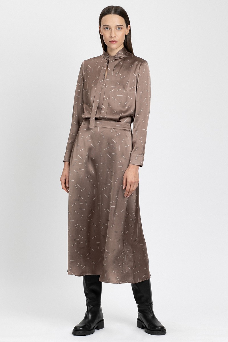 Blouse VASSA&Co, пол female, цвет бежевый, фото №2