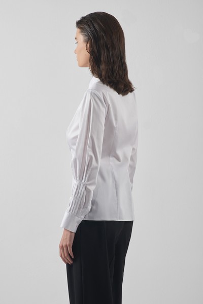 Blouse VASSA&Co, пол female, цвет white, фото №2