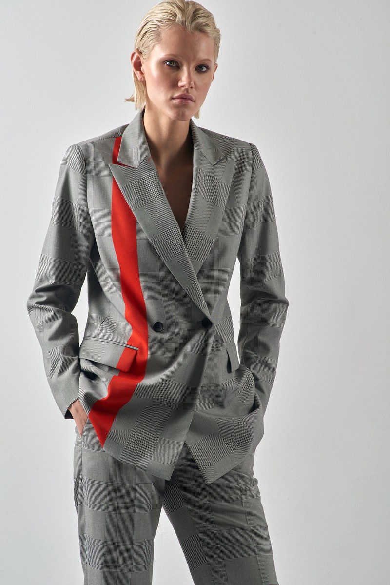 Жакет с контрастной вставкой VASSA&Co, пол женский, цвет черный, фото №2