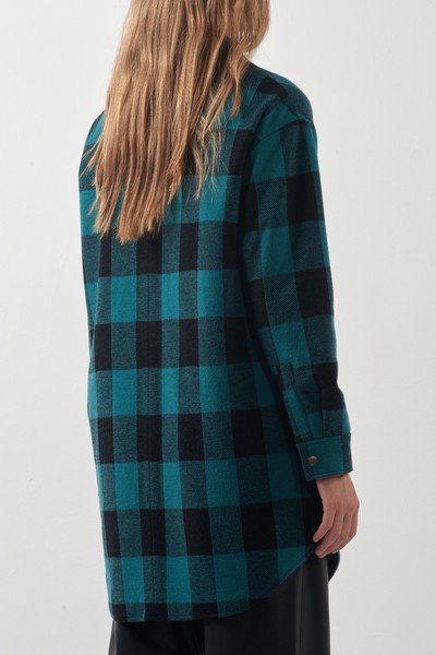 Sweatshirt VASSA CODE, пол female, цвет зеленый, фото №6