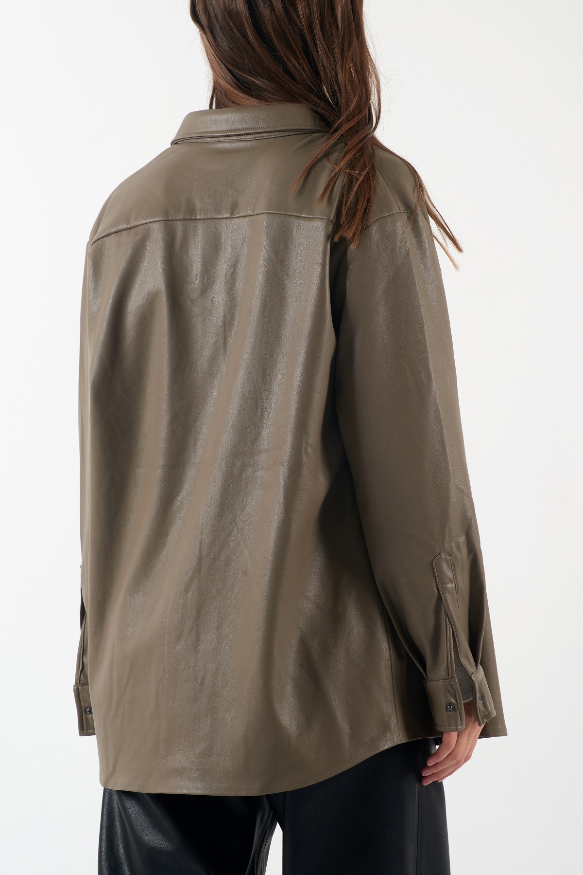 Shirt VASSA CODE, пол female, цвет серый