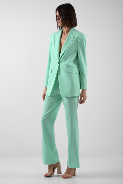 Pants VASSA&Co, пол female, цвет зеленый, фото №2