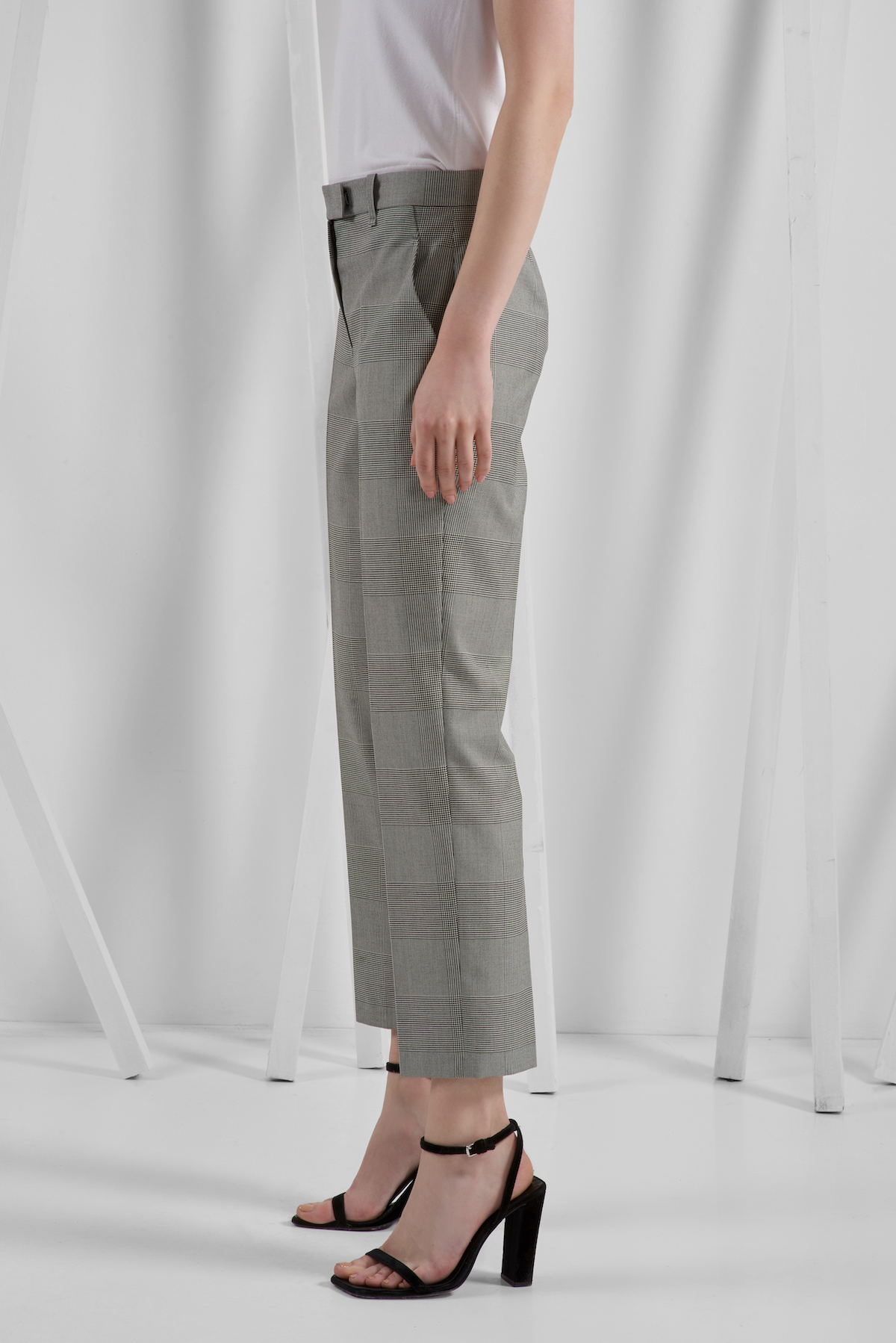 Брюки VASSA&Co, пол женский, цвет черный, фото №6