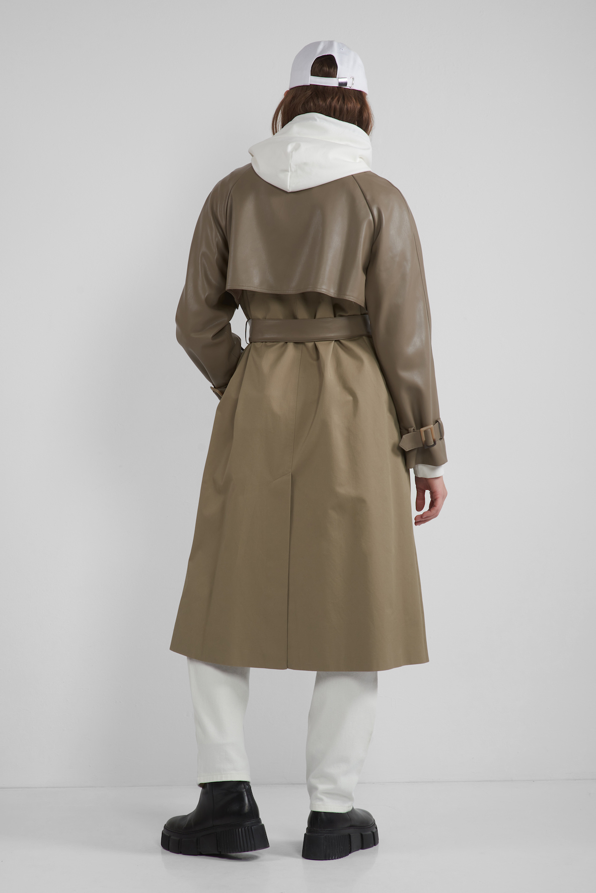 Trench Coat VASSA CODE, пол female, цвет Серый