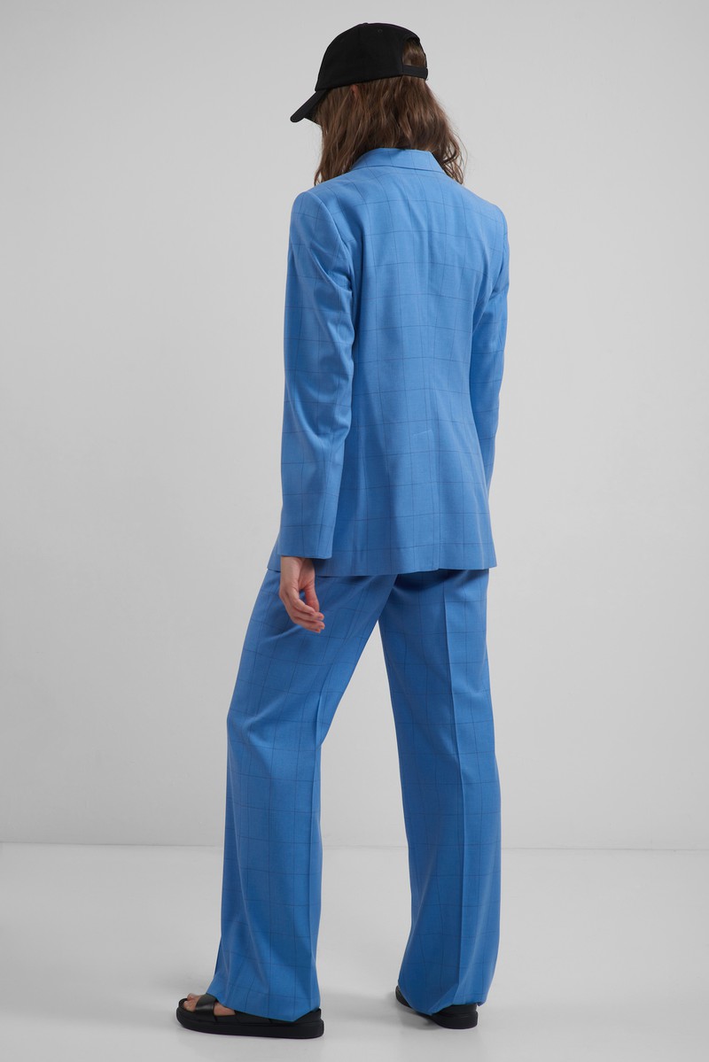 Jacket VASSA CODE, пол female, цвет голубой, фото №3