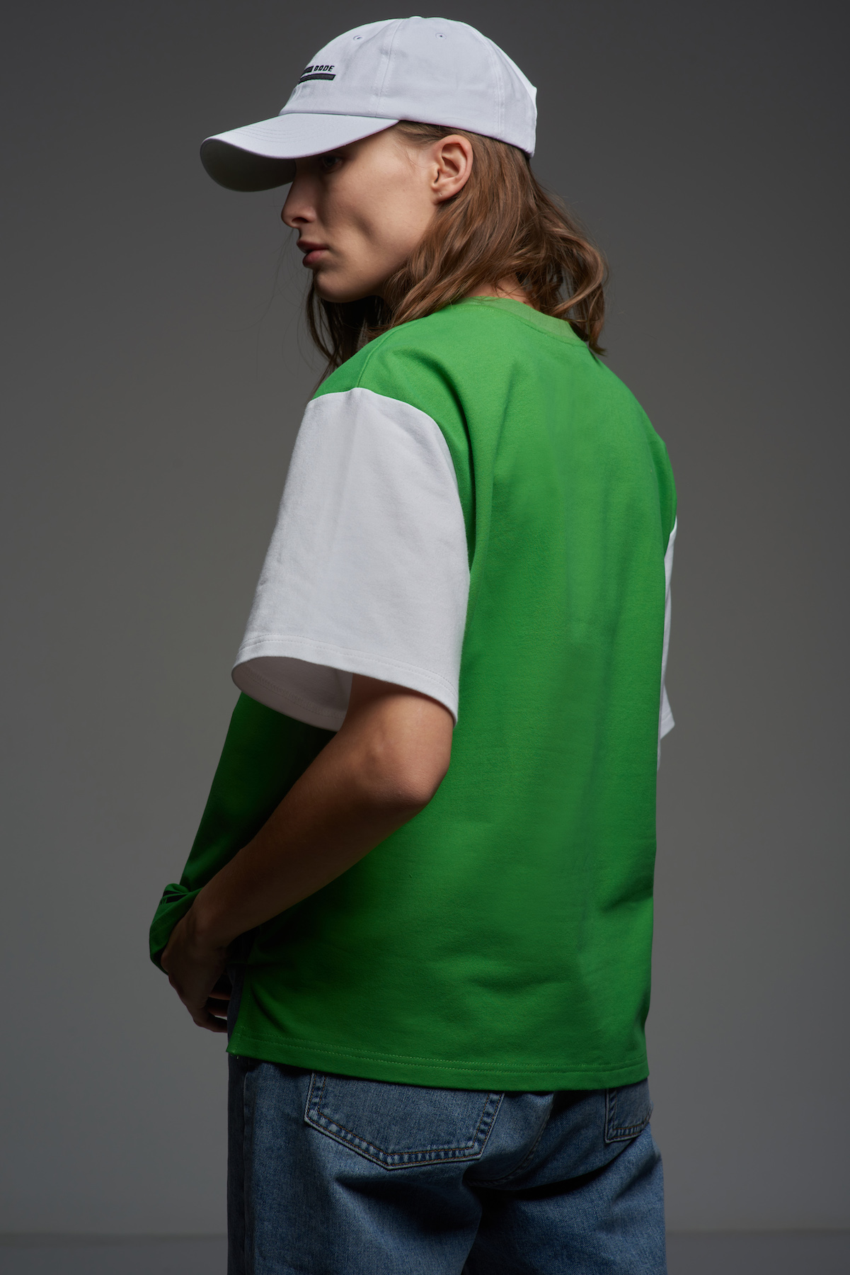 Толстовка с коротким рукавом VASSA CODE, пол женский, цвет зеленый