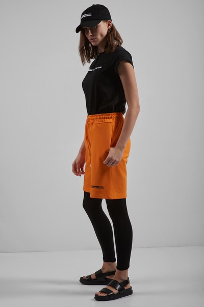Шорты VASSA CODE, пол женский, цвет оранжевый, фото №4