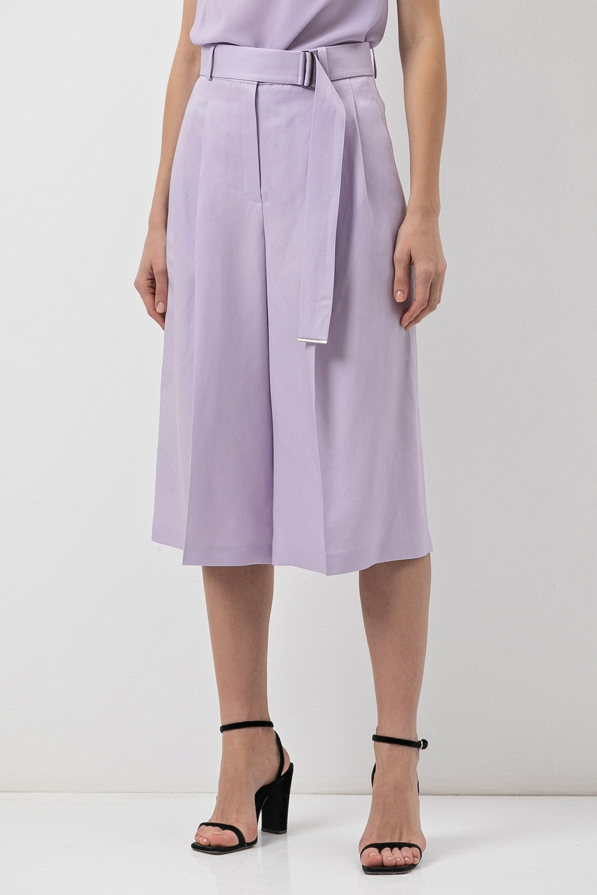 Shorts VASSA&Co, пол female, цвет violet, фото №3