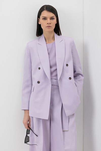 Jacket VASSA&Co, пол female, цвет violet, фото №2