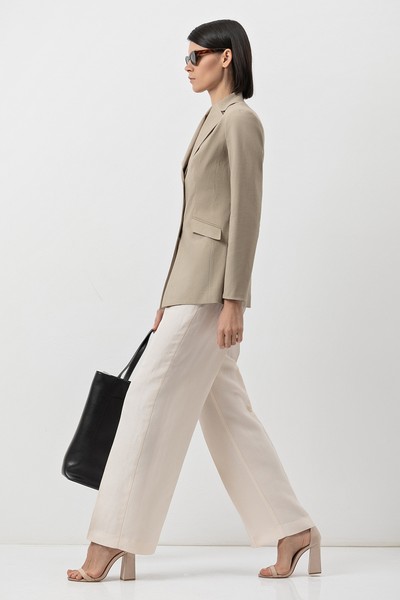 Жакет VASSA&Co, пол женский, цвет хаки, фото №3