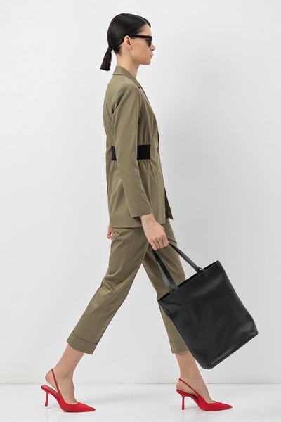 Жакет VASSA&Co, пол женский, цвет зеленый, фото №3