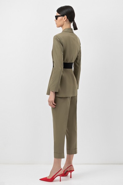 Жакет VASSA&Co, пол женский, цвет зеленый, фото №6