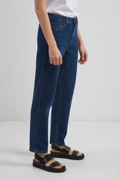 Джинсы Luxembourg Mid Rise VASSA CODE, пол женский, цвет синий, фото №4