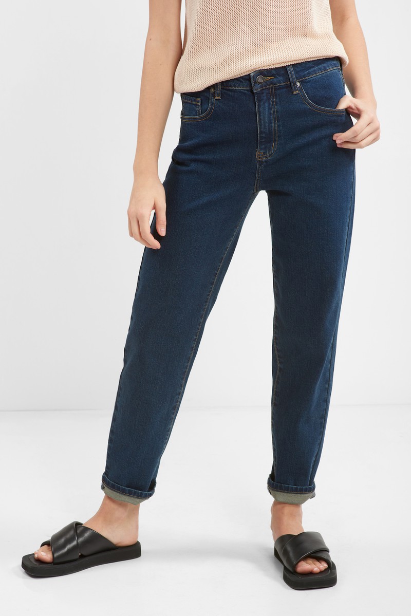 Джинсы Luxembourg Mid Rise VASSA CODE, пол женский, цвет синий, фото №3