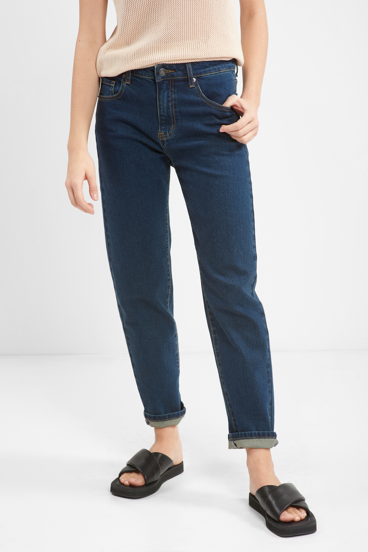 Джинсы Luxembourg Mid Rise VASSA CODE, пол женский, цвет синий