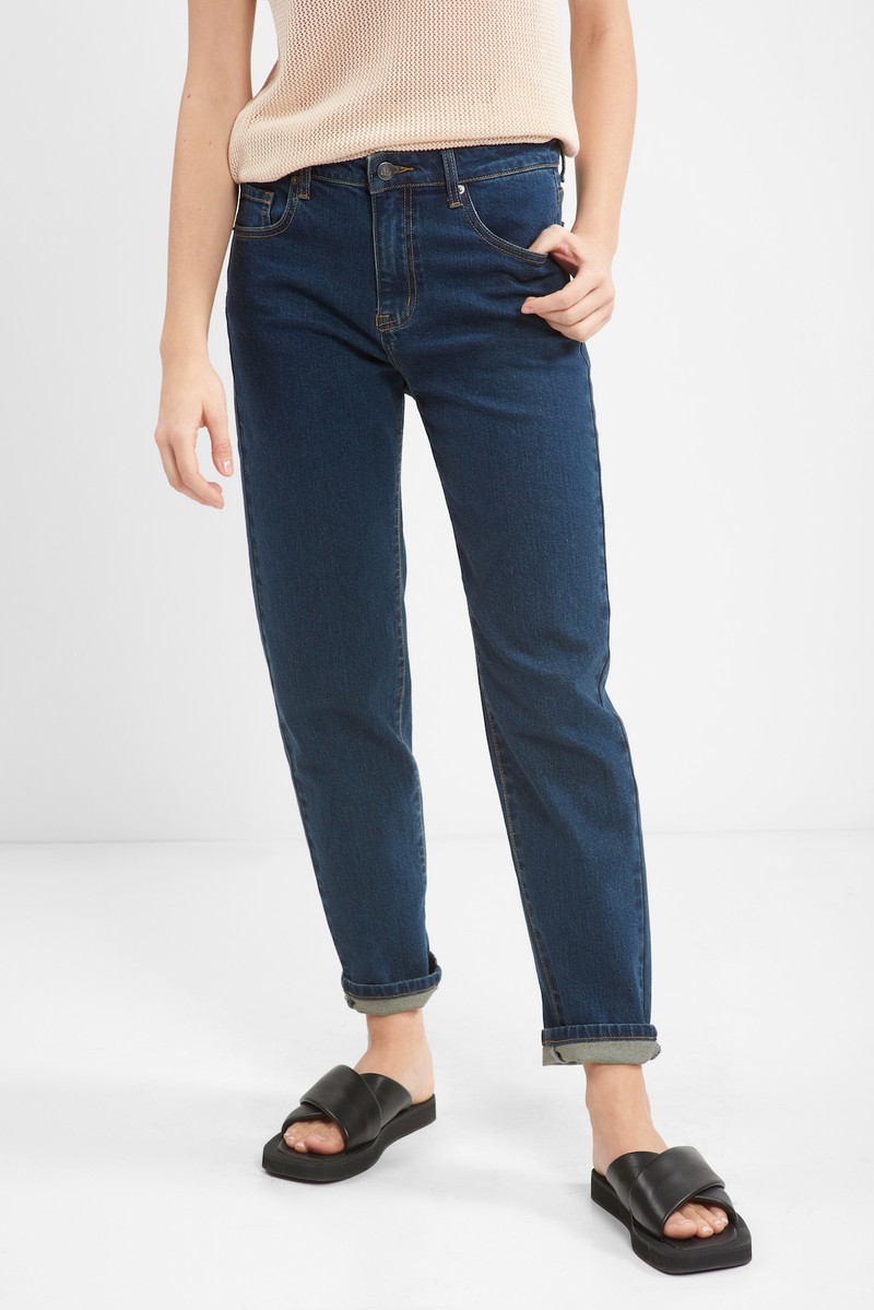 Джинсы Luxembourg Mid Rise VASSA CODE, пол женский, цвет синий, фото №4
