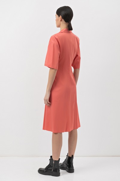 Платье с расширенной юбкой VASSA&Co, пол женский, цвет розовый, фото №5