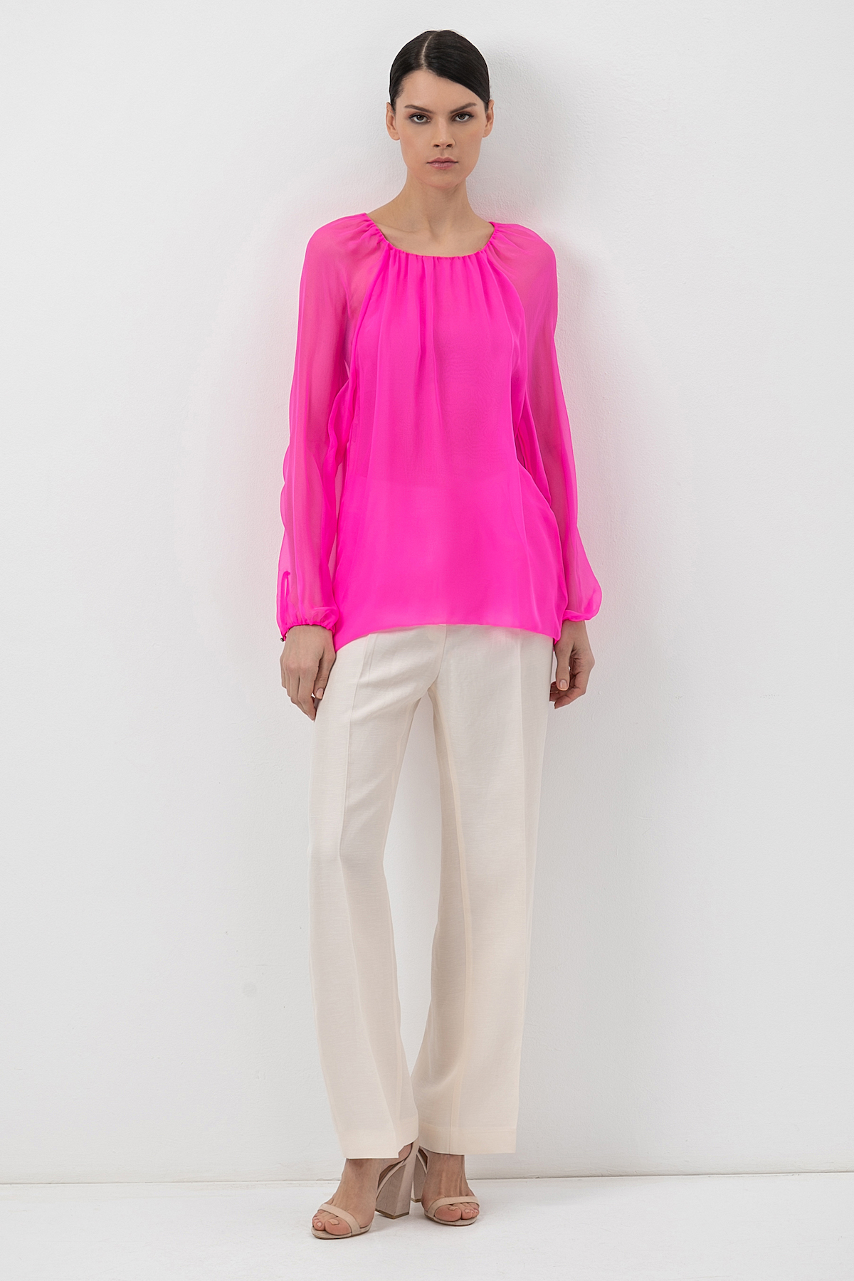 Blouse VASSA&Co, пол female, цвет pink, фото №2