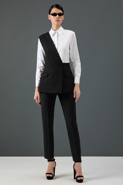 Жилет-трансформер VASSA&Co, пол женский, цвет черный, фото №2