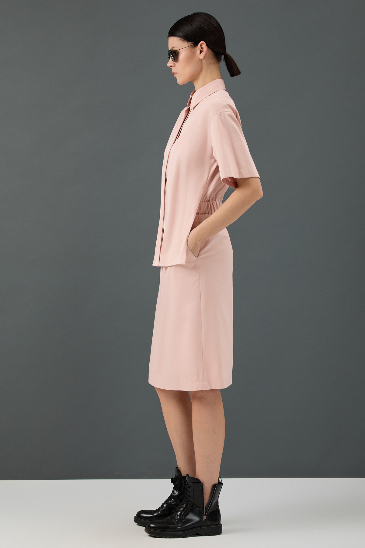 Платье-трансформер VASSA&Co, пол женский, цвет розовый, фото №2