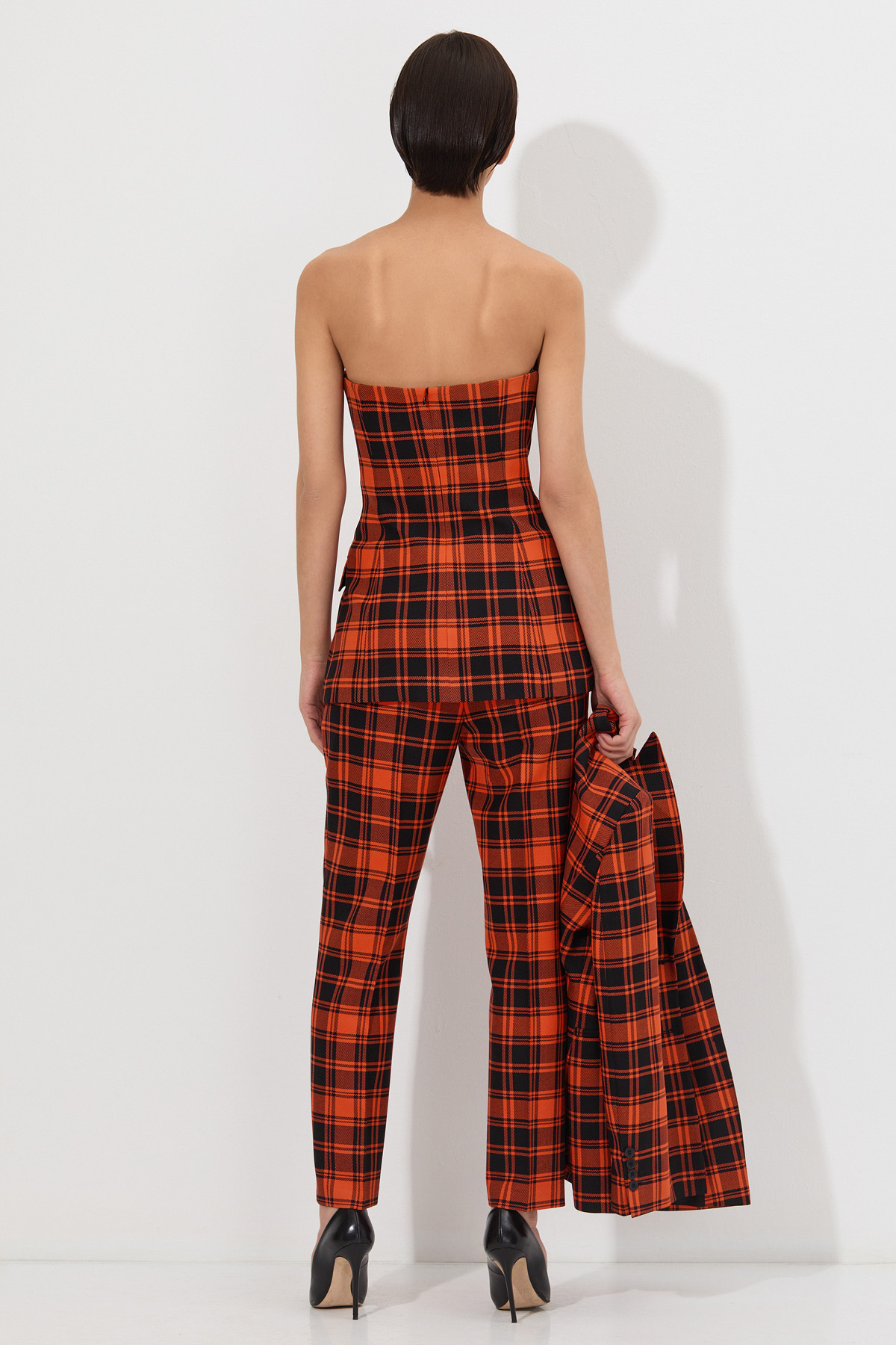 Жилет - корсет VASSA&Co, пол женский, цвет оранжевый