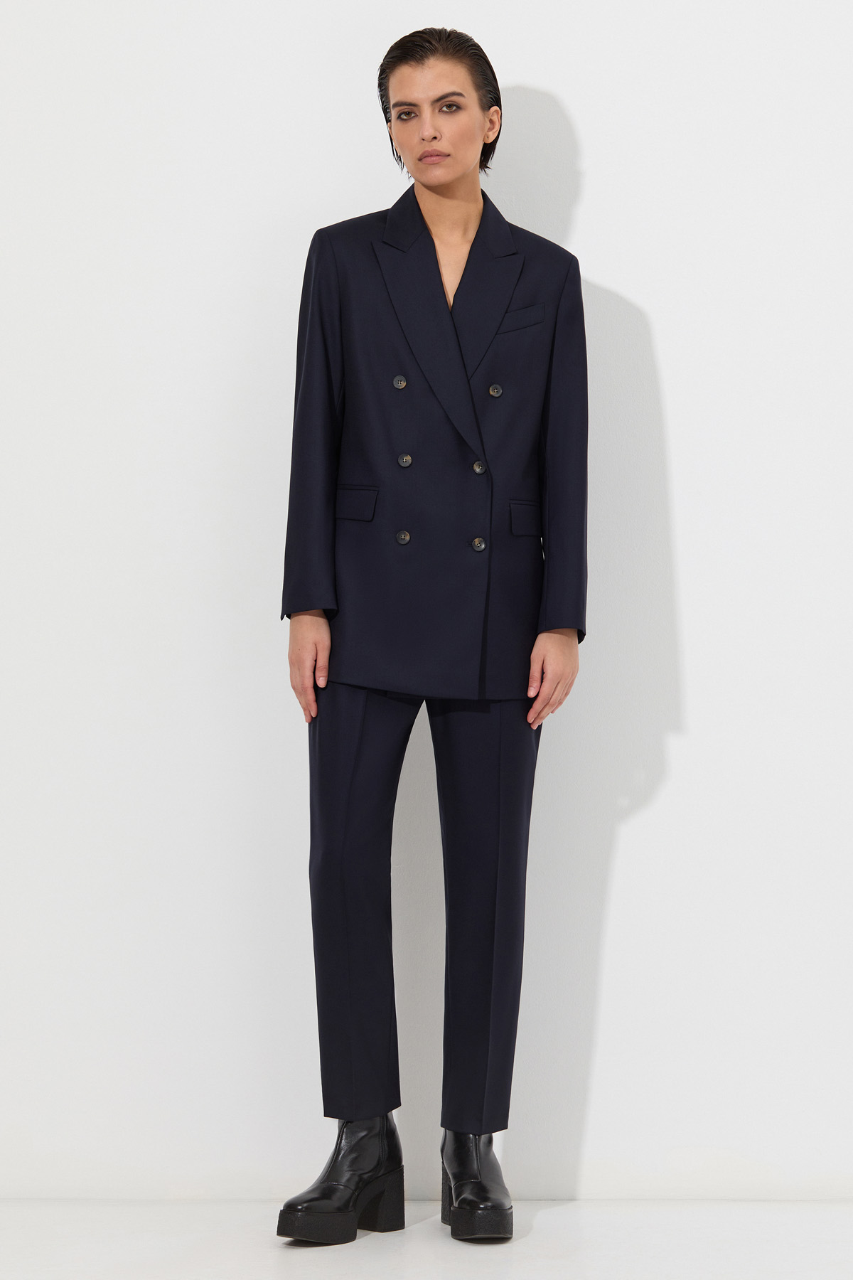 Jacket VASSA&Co, пол female, цвет Синий