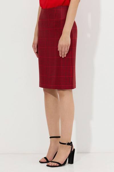 Юбка-карандаш VASSA&Co, пол женский, цвет красный, фото №3