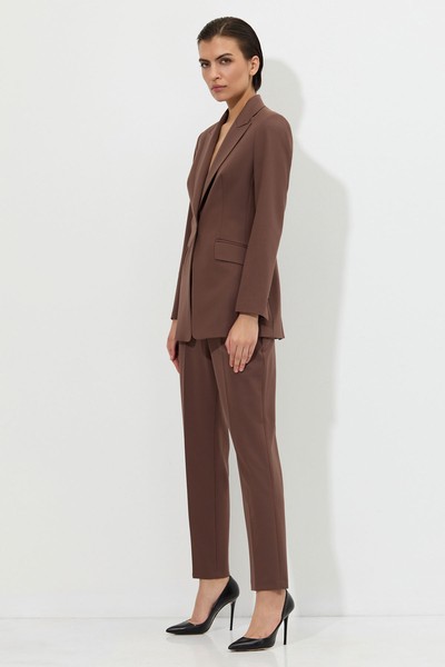 Жакет VASSA&Co, пол женский, цвет коричневый, фото №2